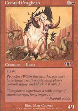 Crested Craghorn - Light Play MTG Legions - Image 1