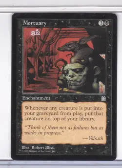 Magic The Gathering Stronghold Mortuary MTG TCG CCG - Image 1