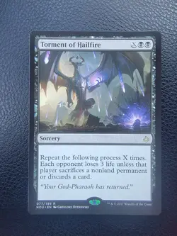 Torment of Hailfire | NM | Hour of Devastation HOU #77 | MTG - Image 1