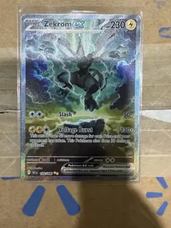 Zekrom ex 166/086 Black Bolt Special Illustration Rare Pokemon TCG NM - Image 1