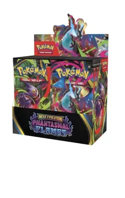 Pokemon Mega Evolution Phantasmal Flames Booster Box Factory Sealed PRESALE - Image 1