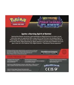 Pokemon Mega Evolution Phantasmal Flames Booster Box Factory Sealed PRESALE - Image 3