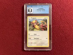 Pokemon Miscut Misprint Error Misaligned Print Layer Yungoos Ultra Prism CGC 8.5 - Image 1
