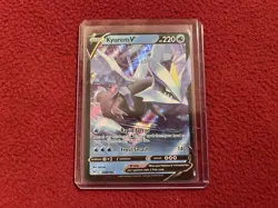 Pokemon Twisted Miscut Error Kyurem V 048/196 Lost Origin Ultra Rare Holo NM/M - Image 1