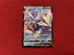 Pokemon Twisted Miscut Error Kyurem V 048/196 Lost Origin Ultra Rare Holo NM/M - Image 2