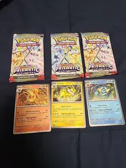 Pokemon Prismatic Evolutions Booster Pack - 10 Cards/Pack (3) - Image 2