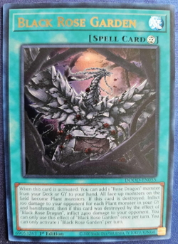 Yugioh! - Black Rose Garden - DOOD-EN055 - Ultra Rare - 1st Ed. - NM/M - Image 1