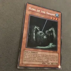 YUGIOH! King of The Swamp Rare AST-082 MP - Image 2