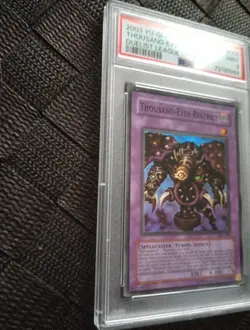 YUGIOH Thousand-Eyes Restrict Dualist League Promo Series 1 PSA 9 Mint Vintage - Image 3
