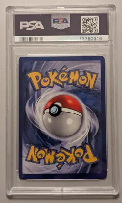 PSA 9 Bill 1st Edition Pokemon Base Set 1999 #91 Card Grey Gray Stamp Rare Error - Image 2
