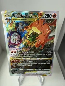 Charizard VSTAR SWSH262 SWSH: Sword & Shield Promo Cards Holo Black Star - NM/M - Image 1
