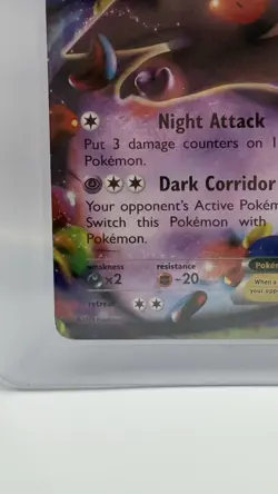 Pokemon TCG XY Phantom Forces Gengar EX Full Art Holo Rare Card 34/119 - Image 5