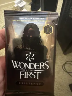 5 Collector Packs (sealed) Plus 4 Cards Wonders Of The First - Image 2