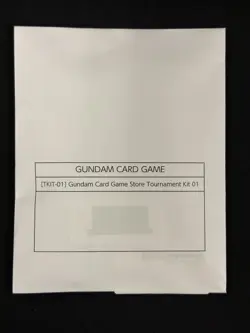 Gundam Card Game Store Tournament Kit - New & Sealed - Image 1