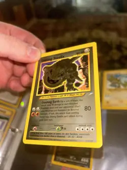 Pokemon TCG Neo Destiny Shining Steelix Holo Card 112/105 - Image 3