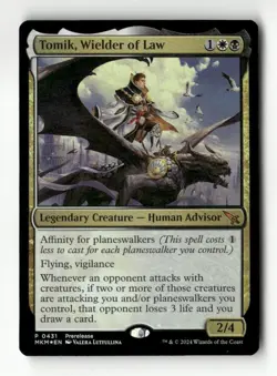 Tomik, Wielder of Law Prerelease Cards #431 Mythic - Image 1