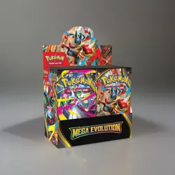 Pokemon TCG: Mega Evolution Enhanced Booster Display Box- 36 Packs& 1 Promo Card - Image 1