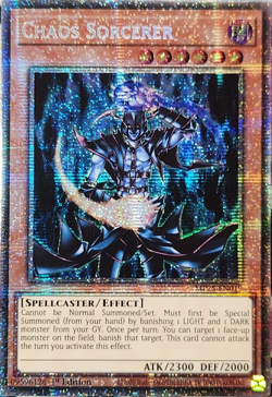 Chaos Sorcerer MP25-EN019 Starlight Rare 1st Edition YuGiOh TCG Card - Image 1