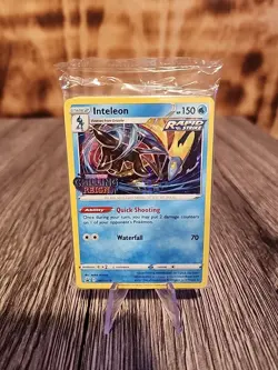 Pokemon Card Inteleon SWSH113 STAMPED SEALED Black Star Promo NM - Image 1