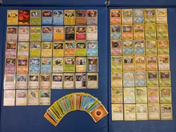 130 Pokemon Card Lot, Base Set, Base Set 2, Fossil, Jungle, Neo Genesis & More! - Image 1