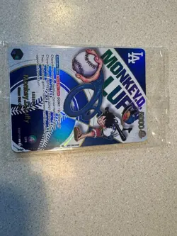 One Piece Dodgers promo Luffy card EB02-010 - Image 2