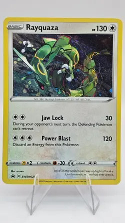 Rayquaza - SWSH029 - SWSH: Sword & Shield Promo Cards (SWSD) - Image 1