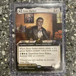 NYCC 2025 exclusive MTG Peter Parker Amazing Spider-man PROMO Magic Gathering - Image 1