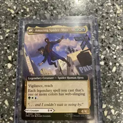 NYCC 2025 exclusive MTG Peter Parker Amazing Spider-man PROMO Magic Gathering - Image 2