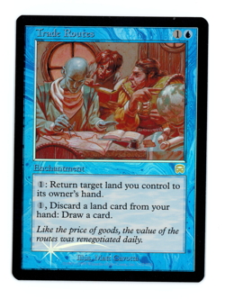Trade Routes -- MTG (SP+/NM Quality FOIL) - Mercadian Masques - See scans!! - Image 1