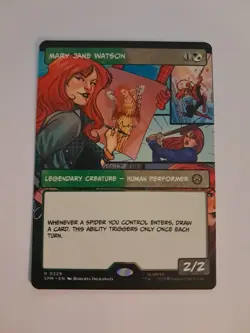 Mary Jane Watson Showcase NM/M Marvel Spiderman MTG MAGIC THE GATHERING - Image 1