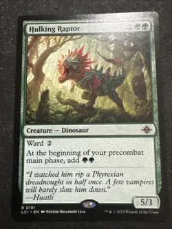 Hulking Raptor The Lost Caverns of Ixalan Regular - Image 1