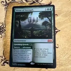 Virtue of Strength Wilds of Eldraine Foil - Image 1