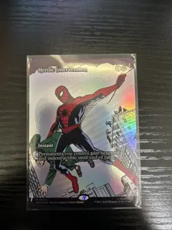 Heroic Intervention (Borderless) Marvel Universe Eternal-Legal Foil - Image 1