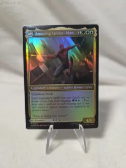 Peter Parker / Amazing Spider Man - Foil - Marvel's SPM MTG - NM/M - Image 2