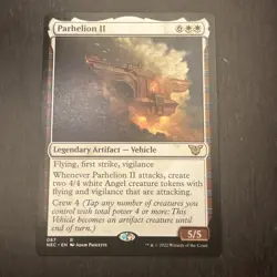 MTG STARTER COMMANDER DECK - Parthelion II - Mono White Angels - $25 Value! - Image 1