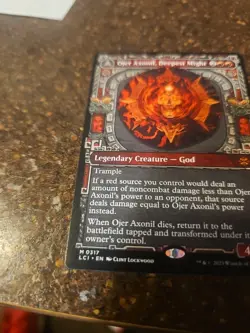 MTG Ojer Axonil, Deepest Might Temple of Power Showcase - The Lost Caverns NM - Image 3