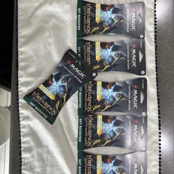 Magic The Gathering Universes Beyond LOTR Tales Of Middle Earth Sealed Lot Of 6 - Image 1