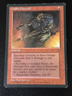Goblin Grenade X4 Various Sets And Condition See Pics Front Back - Image 4
