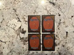 Mtg Fbb Mons Goblin Raiders x4 - Magic the Gathering Fbb Foreign Black Border EX - Image 2