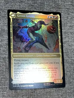 Norman Osborn Green Goblin 0039 Foil Marvel’s Spider-Man SPM MTG Magic M NM/M - Image 1