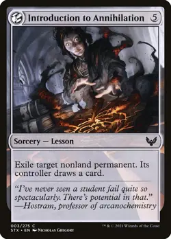 Magic the Gathering (mtg): STX: Introduction to Annihilation - Foil - Image 1