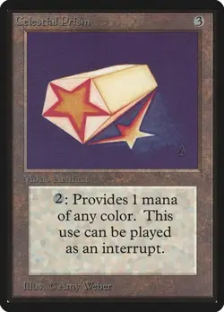 Celestial Prism Limited Edition Beta MP MTG - Image 1