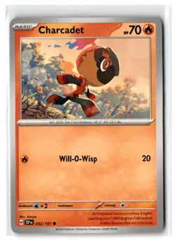 2024 Scarlet & Violet Series - Surging Sparks Charcadet #32 Common - Image 1