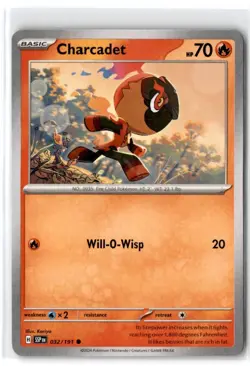 2024 Scarlet & Violet Series - Surging Sparks Charcadet #32 Common - Image 1