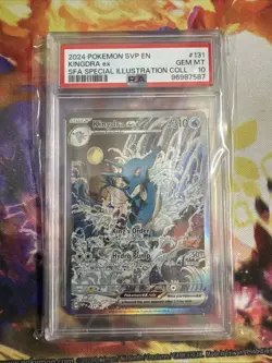 Pokemon Kingdra EX SFA Special Illustration Coll. Promo #131 PSA 10 - Image 1