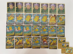 Pikachu Collection lot of 30 Pokemon TCG Pikachu Cards NM-M pack fresh - Image 1