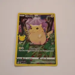 Pokemon TCG Celebrations: Classic Collection Pikachu Holo Rare 005/025 - Image 1