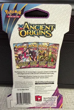 2015 RELEASE! Ancient Origins - XY - Pokemon Sleeved Booster Pack - New & Sealed - Image 2