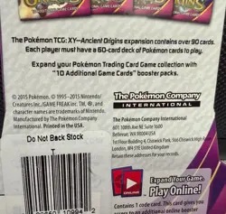 2015 RELEASE! Ancient Origins - XY - Pokemon Sleeved Booster Pack - New & Sealed - Image 3