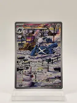 Pokemon TCG Metagross 178/162 Holo Illustration Rare SV:Temporal Forces NM - Image 1